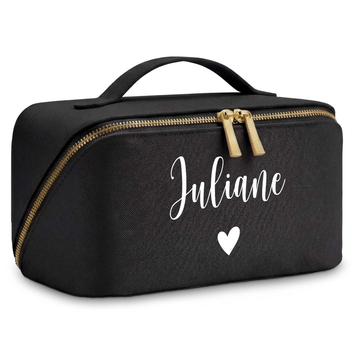 Personalisierte Kosmetiktasche mit Namen – eckig, 6 Farben