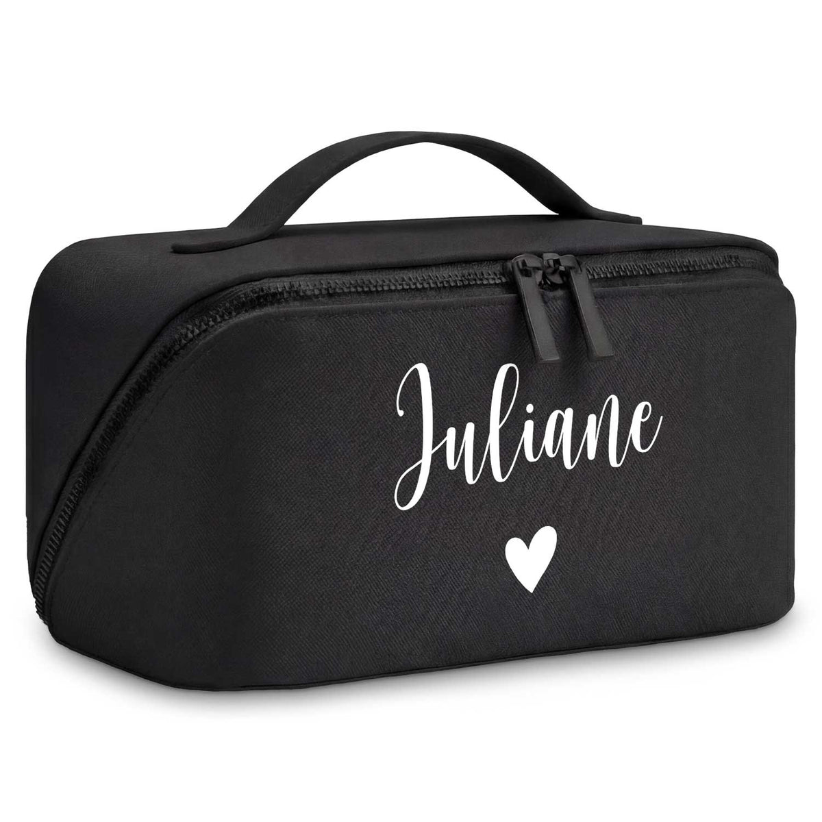 Personalisierte Kosmetiktasche mit Namen – eckig, 6 Farben