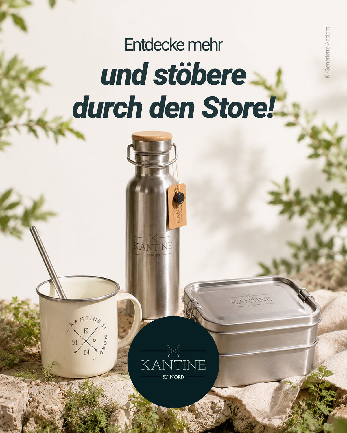 Outdoor-Isolierflasche aus Edelstahl – 750 ml