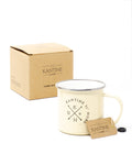 Camping-Tasse aus Emaille – 450 ml