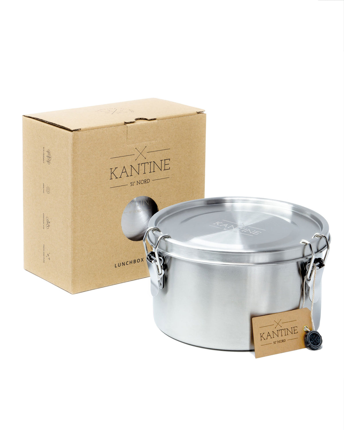 Tiffin-Lunchbox aus Edelstahl – 1.200 ml