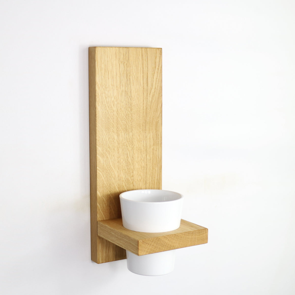 LARA WC-Bürstenhalter aus Holz – zur Wandmontage